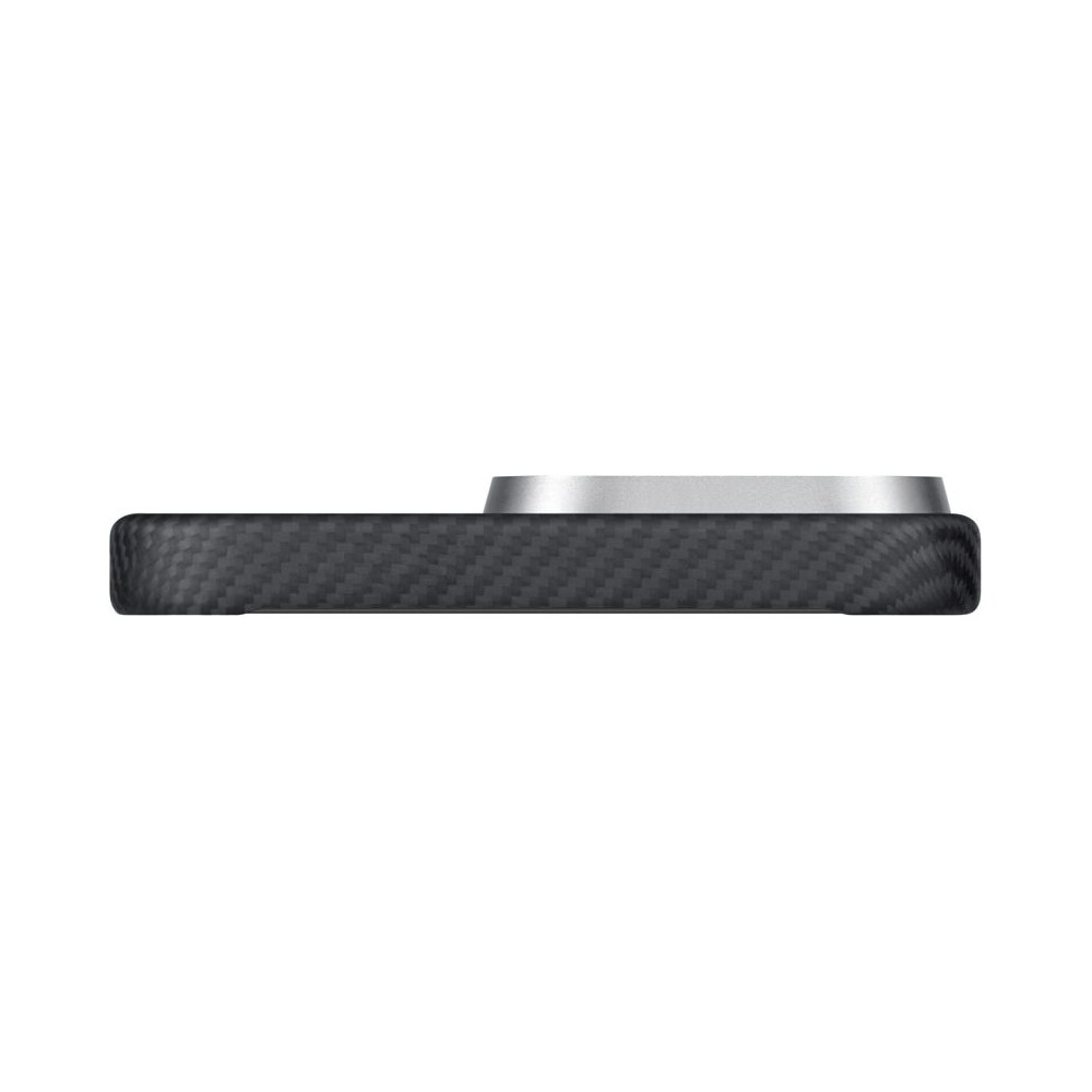 Pitaka-Ultra-Slim-Case-MagSafe-kryt-iPhone-16-Pro-Black-Grey-PitaTap-