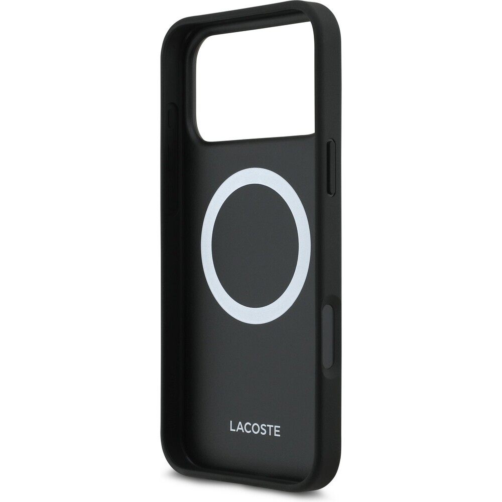 Lacoste-Iconic-Petit-Pique-MagSafe-kryt-penezenka-iPhone-17-Pro-Max-cerny