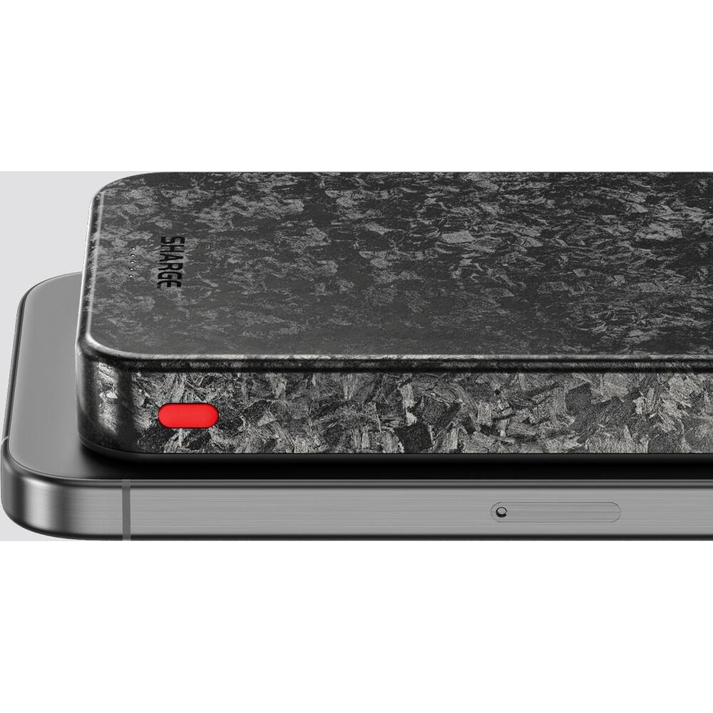 SHARGE-C2-CarbonMag-Qi2-MagSafe-powerbanka-10000mAh-karbonova