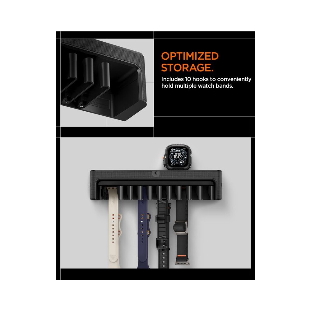 Spigen-Apple-Watch-Band-Organizer-na-reminky-S341-cerny