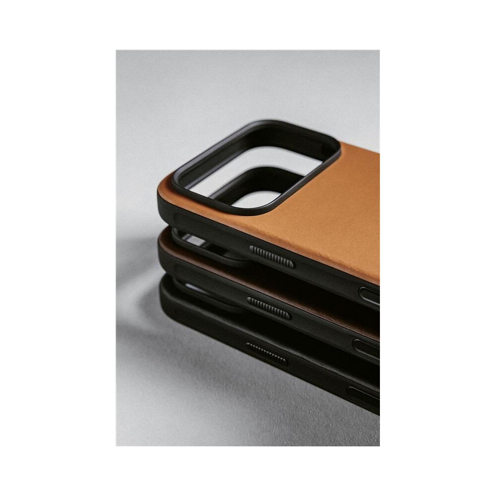 Nomad-Modern-Leather-Case-MagSafe-kozeny-kryt-iPhone-17-Pro-English-Tan