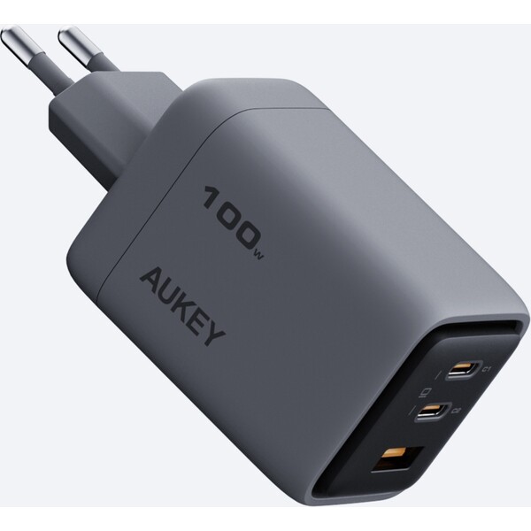 AUKEY-PA-C5-Comet-Mix-4-PD-GaN-nabijecka-100W-seda
