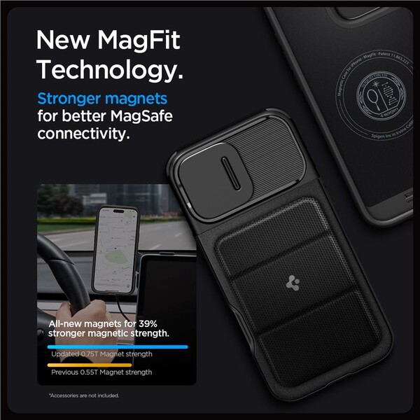 Spigen-Optik-Armor-MagSafe-kryt-iPhone-16-Pro-Max-black