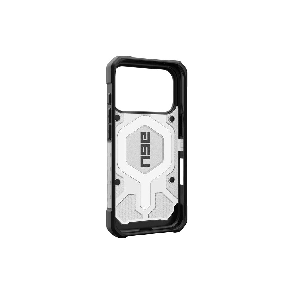 UAG-Pathfinder-Clear-Magsafe-kryt-iPhone-17-Pro-ciry-stribrny