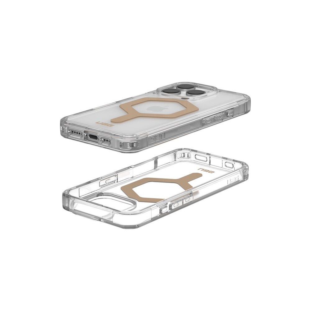 UAG-Plyo-Magsafe-kryt-iPhone-16-Pro-bily-zlaty