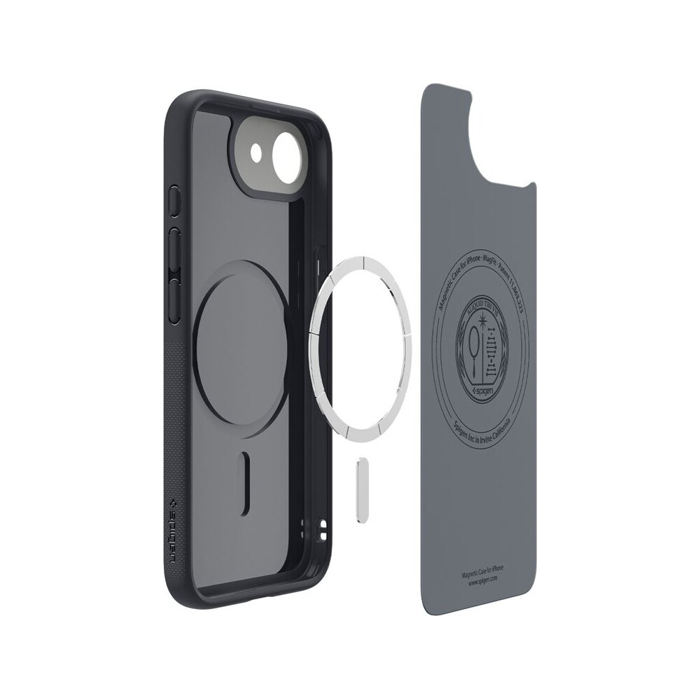 Spigen-Nano-Pop-MagSafe-kryt-iPhone-17e-16e-cerny