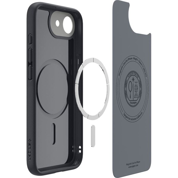 Spigen-Nano-Pop-MagSafe-kryt-iPhone-17e-16e-cerny