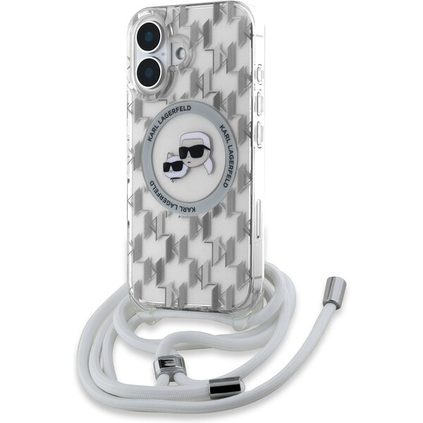 Karl-Lagerfeld-IML-Monogram-Crossbody-K-CH-Heads-MagSafe-kryt-pro-iPhone-16-ciry