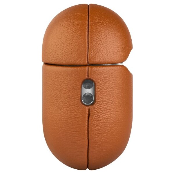 FIXED-PodsLeather-kozene-pouzdro-pro-Apple-AirPods-3-hnede