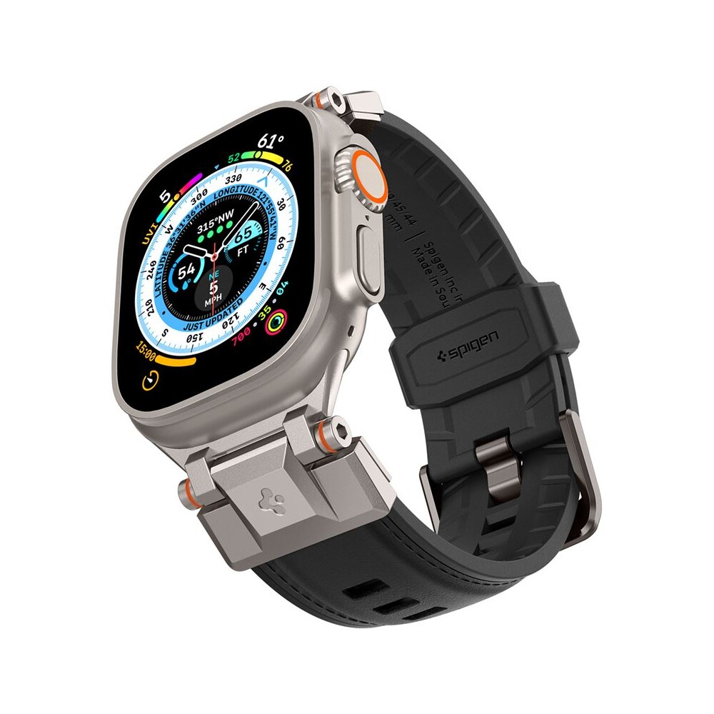 Spigen-DuraPro-Armor-PU-reminek-Apple-Watch-Ultra-49-45-44-42mm-cerny
