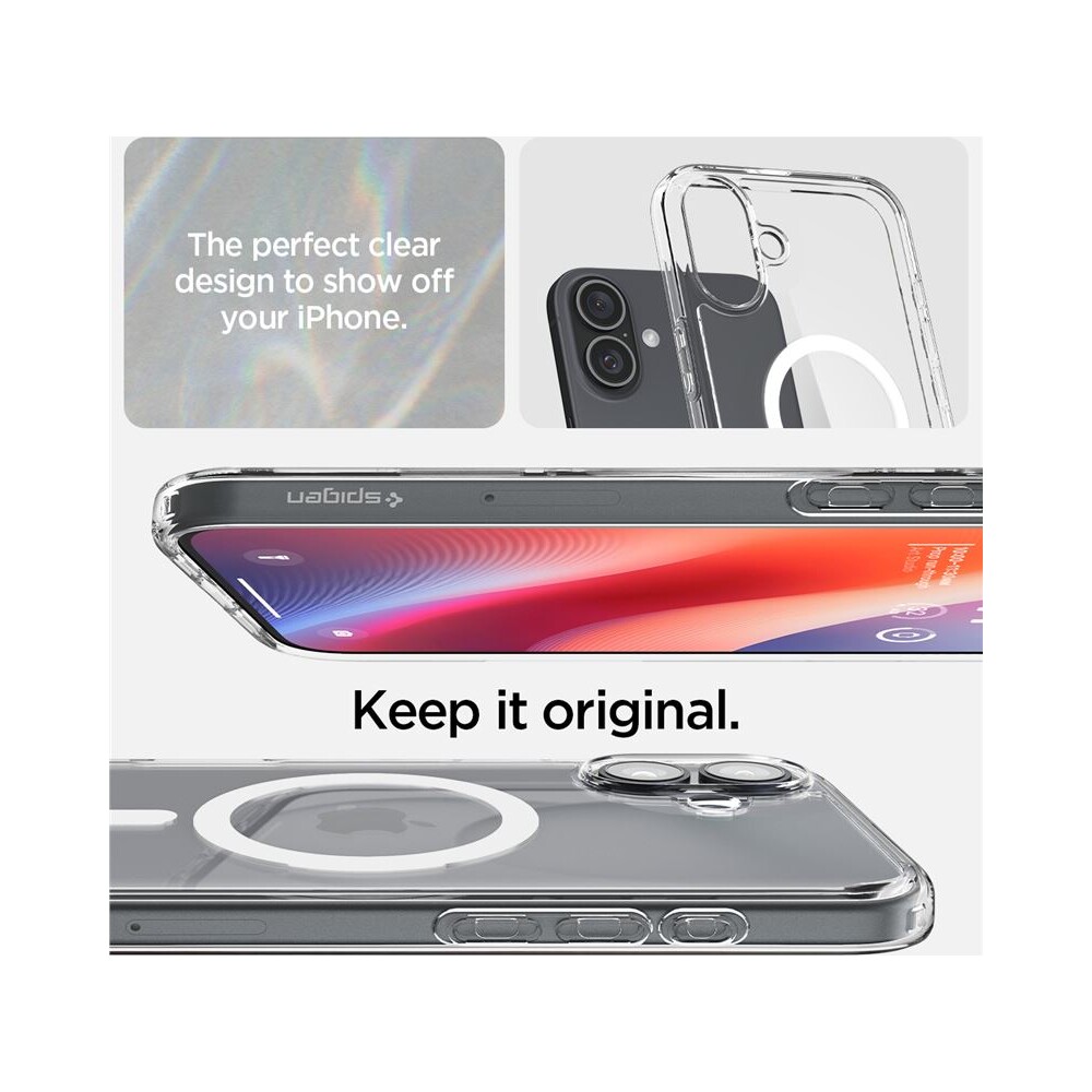 Spigen-Ultra-Hybrid-MagSafe-kryt-iPhone-16-white