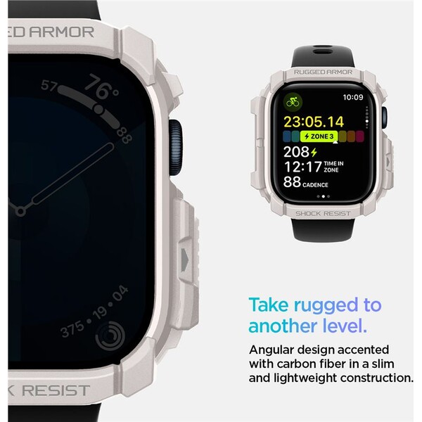 Spigen-Rugged-Armor-kryt-pro-Apple-Watch-10-11-46mm-bezovy