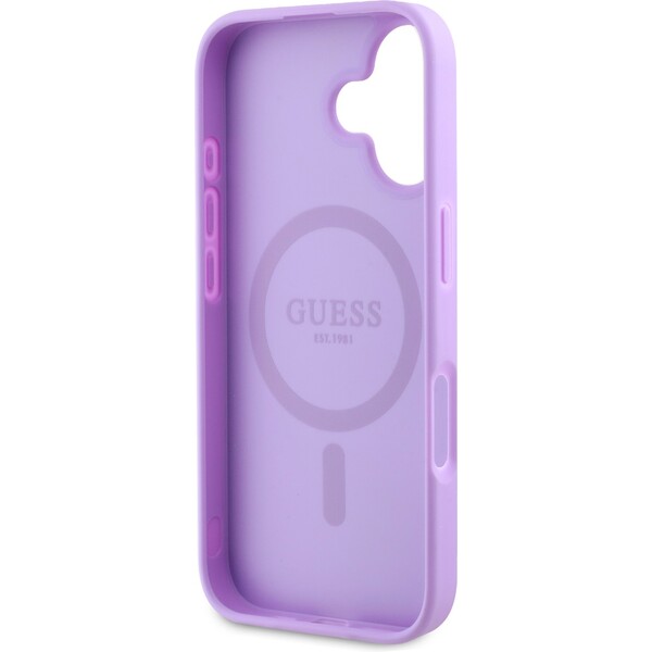 Guess-PU-Grained-Classic-Logo-MagSafe-kryt-iPhone-16-fialovy