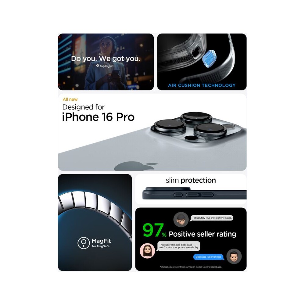 Spigen-Thin-Fit-MagSafe-kryt-iPhone-16-Pro-metal-slate