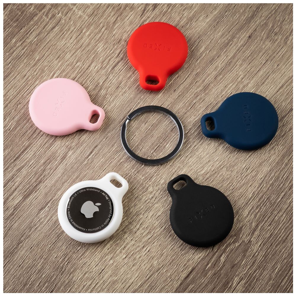 FIXED-Silky-silikonove-pouzdro-Apple-AirTag-cerne