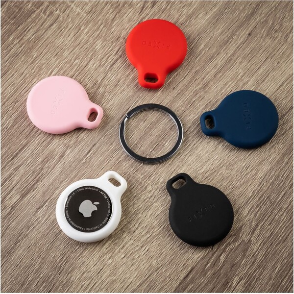 FIXED-Silky-silikonove-pouzdro-Apple-AirTag-cerne