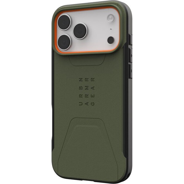 UAG-Civilian-Magsafe-kryt-iPhone-17-Pro-Max-zeleny-oranzovy