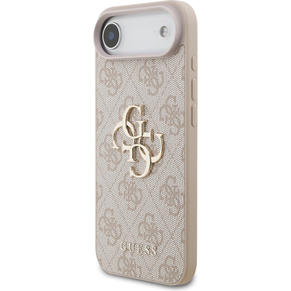 Guess-PU-4G-Metal-Logo-kryt-iPhone-Air-ruzovy