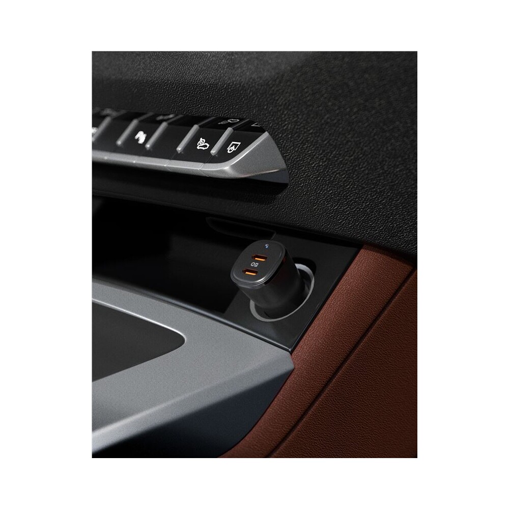 Spigen-Essential-50W-nabijecka-do-auta-cerna