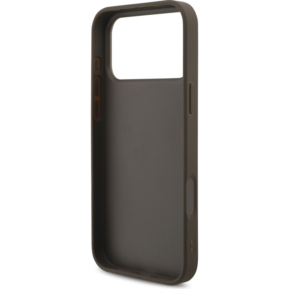 Guess-PU-4G-Metal-Logo-kryt-iPhone-17-Pro-Max-hnedy