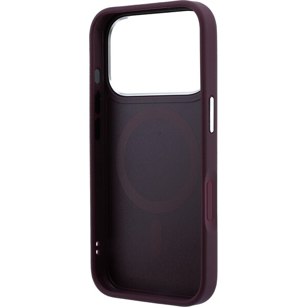 Karl-Lagerfeld-PU-Saffiano-Ring-Stand-MagSafe-kryt-iPhone-18-Pro-Max-vinovy