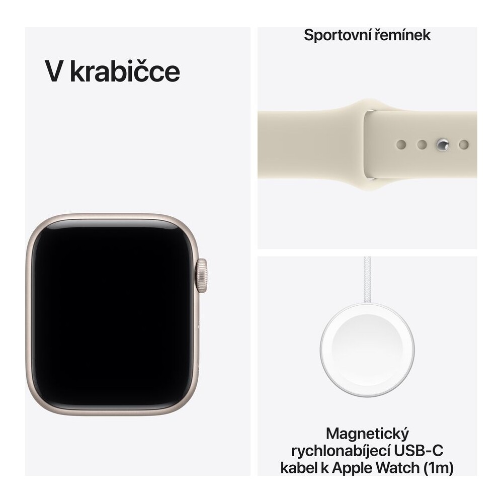Apple-Watch-SE-3-2026-40mm-Hvezdne-bily-hlinik-s-piskovym-sportovnim-reminkem-S-M
