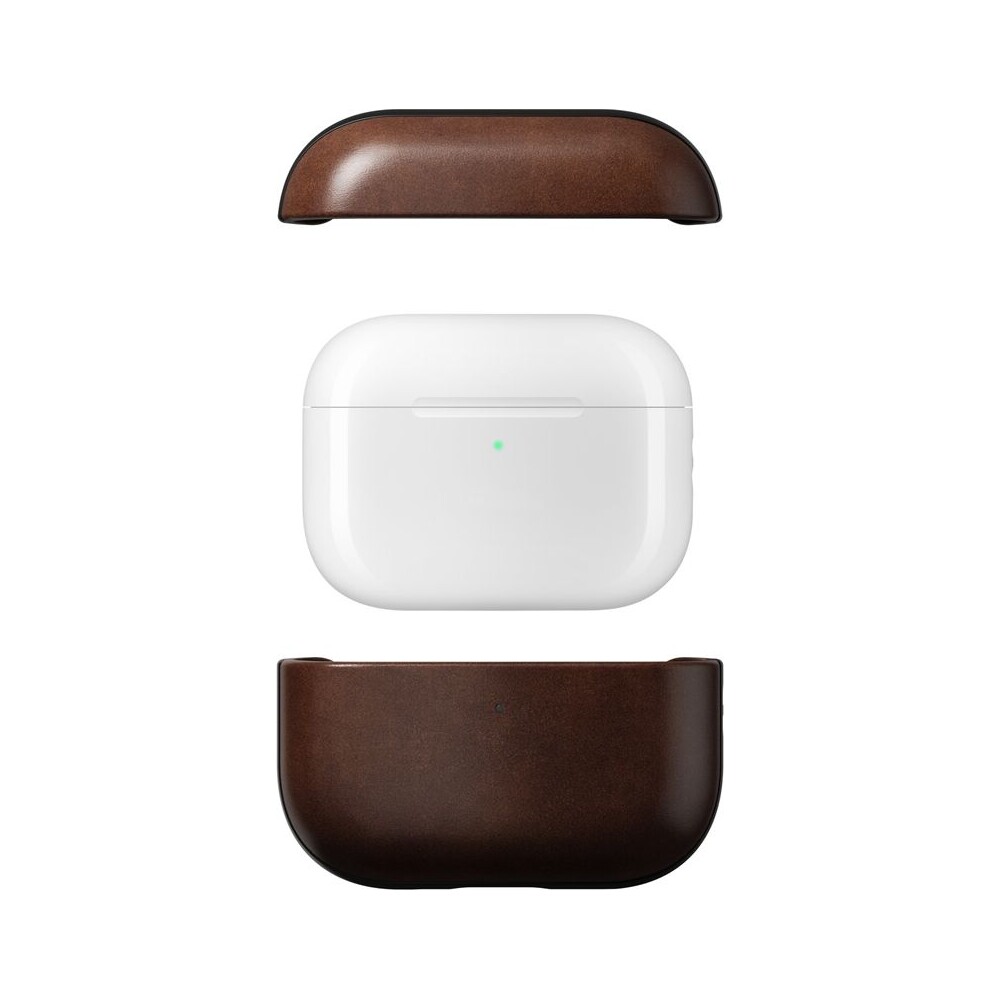 Nomad-Modern-Leather-pouzdro-Apple-Airpods-Pro-3-hnede