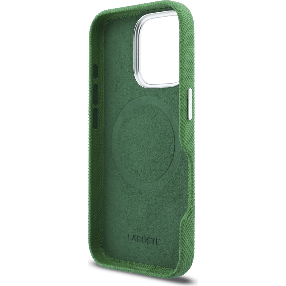Lacoste-PVC-Iconic-Petit-Pique-Metal-Logo-MagSafe-kryt-iPhone-16-Pro-Max-zeleny
