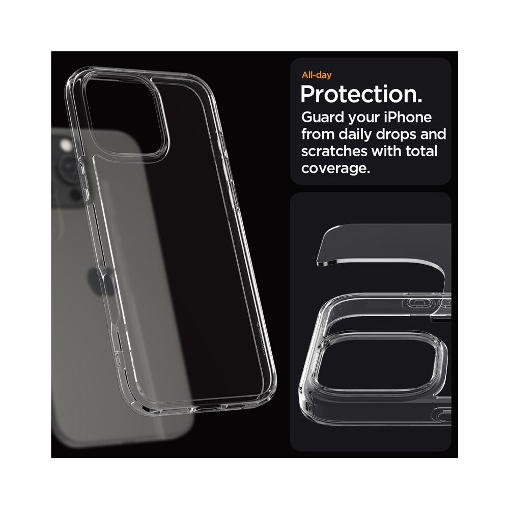 Spigen-Ultra-Hybrid-kryt-iPhone-16-Pro-crystal-clear
