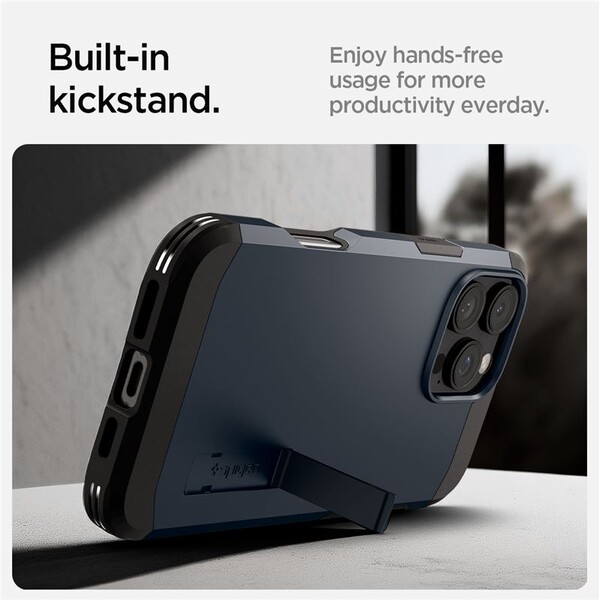 Spigen-Tough-Armor-MagSafe-kryt-iPhone-16-Pro-metal-slate