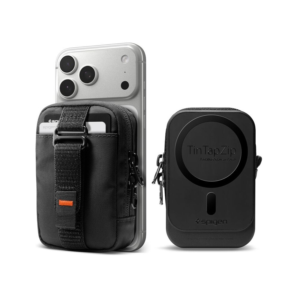 Spigen-Portable-Organizer-Pouch-TintapZip-MagSafe-organizer-cerny