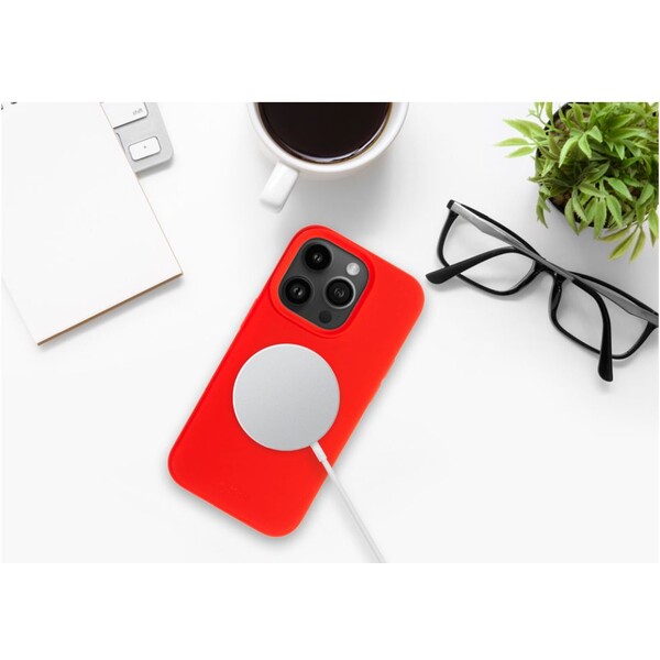 FIXED-MagFlow-silikonovy-kryt-s-MagSafe-Apple-iPhone-17e-16e-cerveny