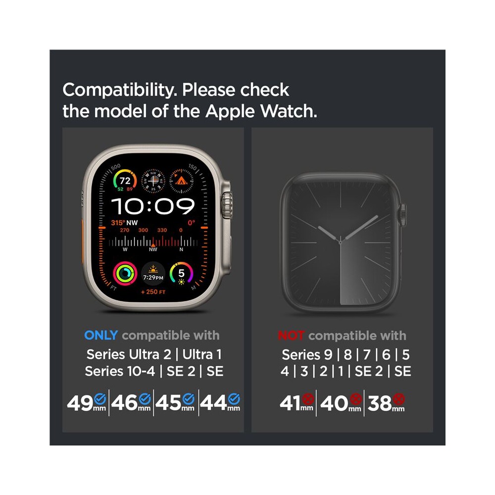 Spigen-Classic-Fit-reminek-Apple-Watch-49-46-45-44mm-cerny