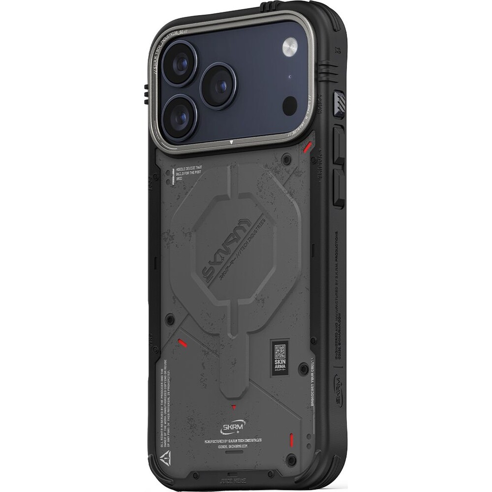 SKINARMA-Vigor-Mag-Charge-MagSafe-kryt-iPhone-17-Pro-Charcoal