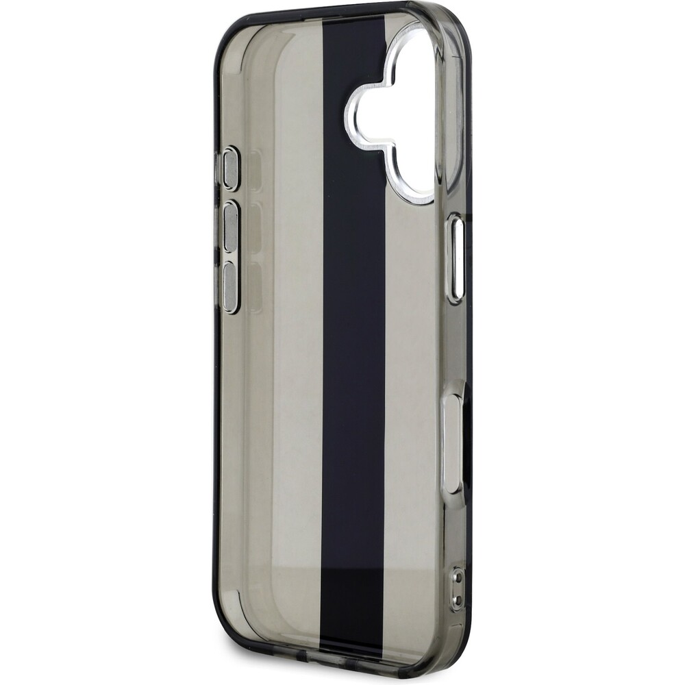 Karl-Lagerfeld-IML-Stripe-Logo-kryt-iPhone-16-cerny