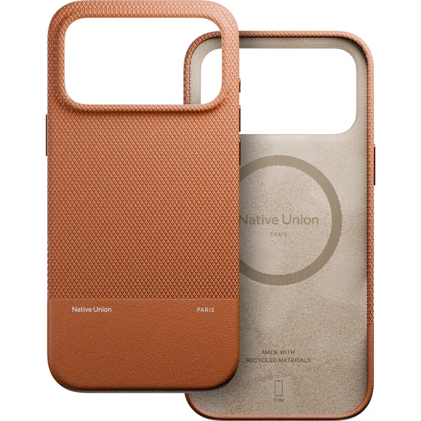 Native-Union-RE-Classic-MagSafe-kryt-z-recyklovaneho-materialu-iPhone-17-Pro-Max-tan