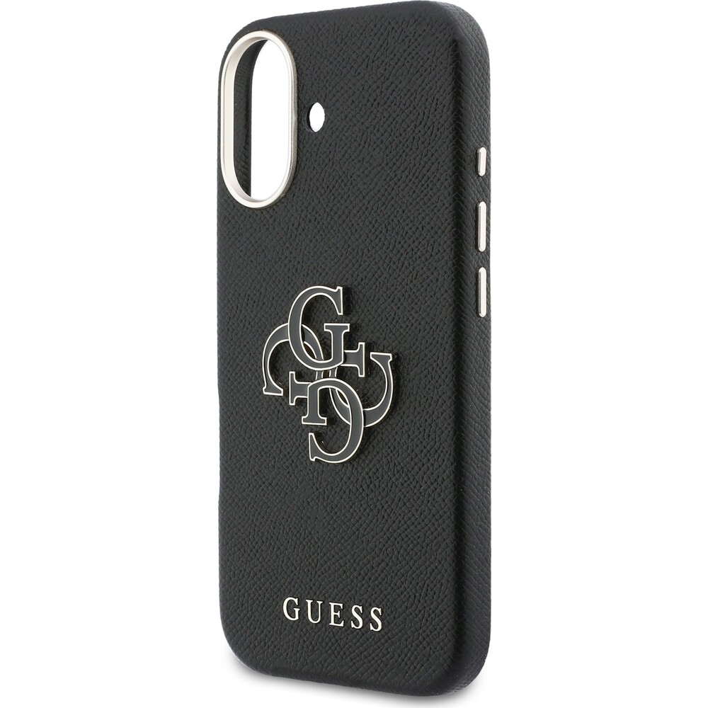 Guess-PU-Resin-Logo-kryt-iPhone-17-cerny