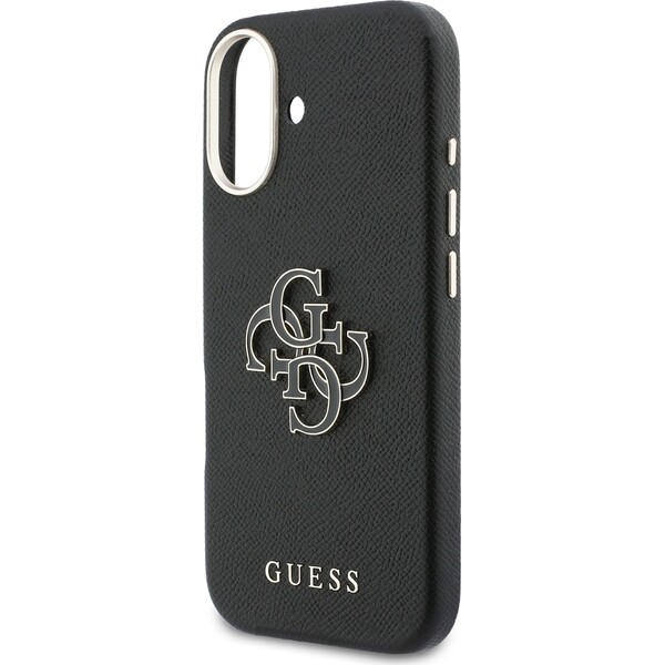 Guess-PU-Resin-Logo-kryt-iPhone-17-cerny