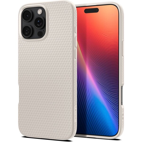 Spigen-Liquid-Air-kryt-iPhone-16-Pro-natural-titanium-