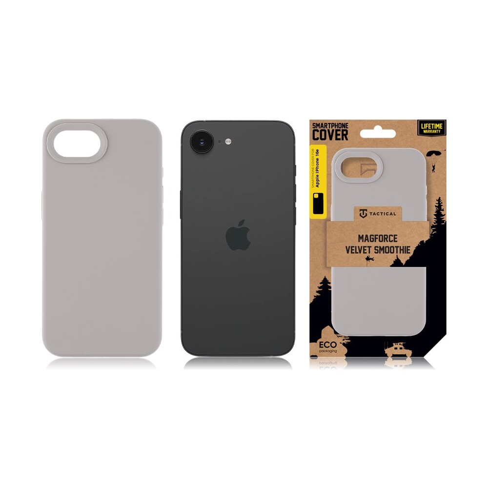 Tactical-MagForce-Velvet-Smoothie-kryt-Apple-iPhone-17e-16e-Foggy