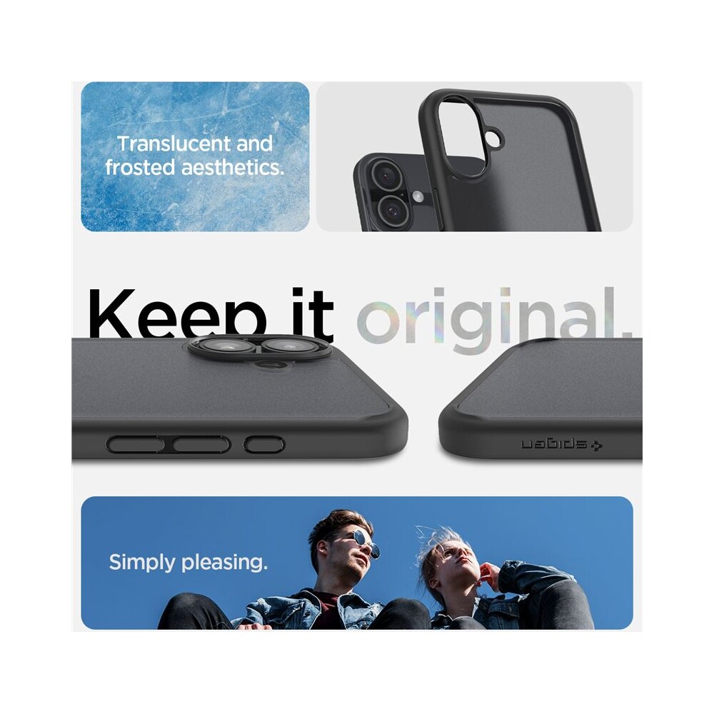 Spigen-Ultra-Hybrid-kryt-iPhone-16-frost-black