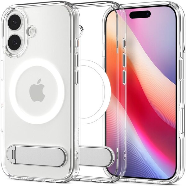 Spigen-Ultra-Hybrid-S-MagSafe-kryt-iPhone-17-clear-white
