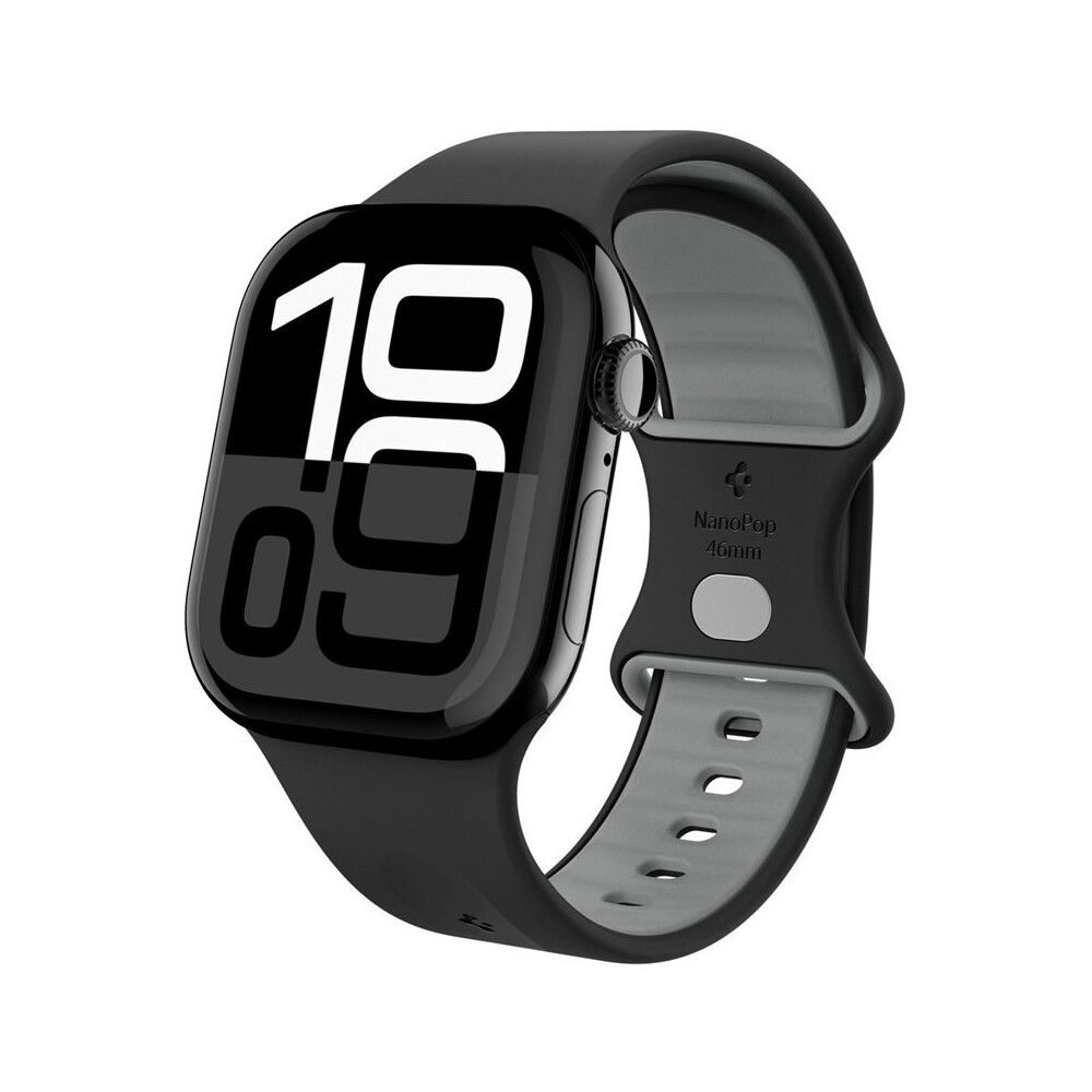 Spigen-Nano-Pop-Band-reminek-Apple-Watch-49-46-45-44mm-cerny-sedy