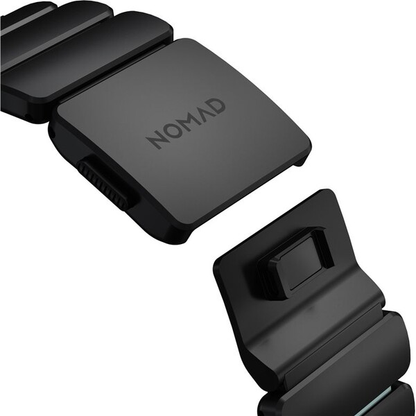 Nomad-Stratos-Band-FKM-reminek-Apple-Watch-45-46-49mm-Black-Titanium-Icy-Blue