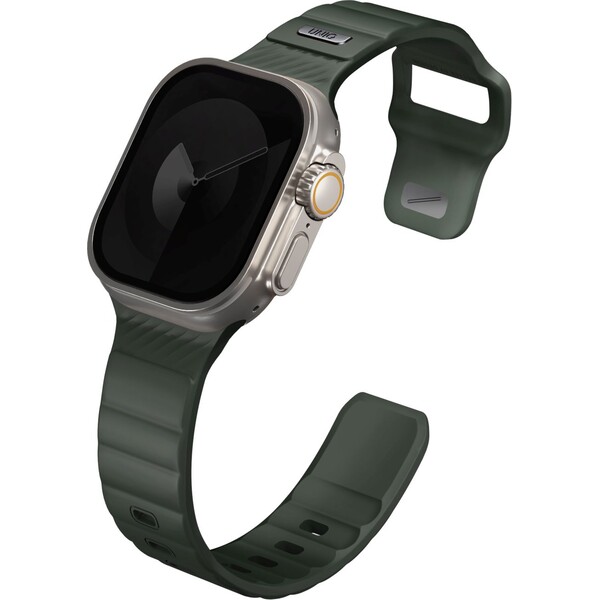 UNIQ-Stride-FKM-Rubber-vodeodolny-reminek-Apple-Watch-49-45-44-42mm-tmave-zeleny