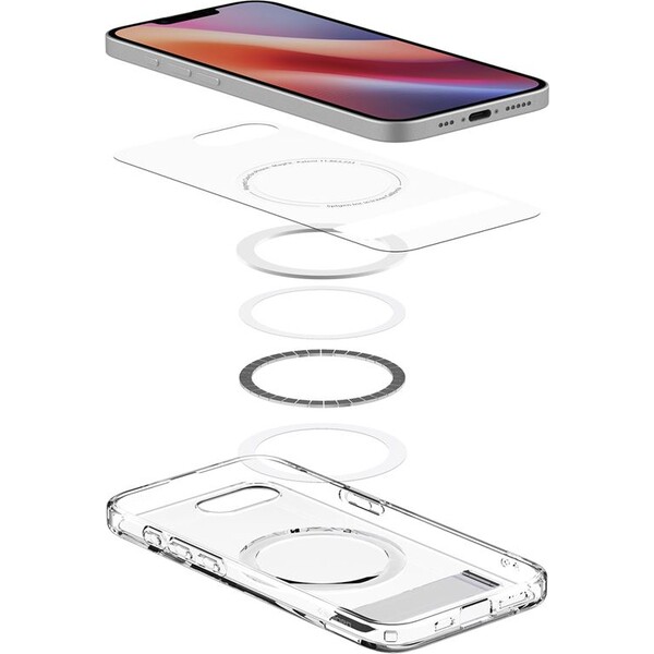Spigen-Ultra-Hybrid-S-MagSafe-kryt-iPhone-17e-16e-bily