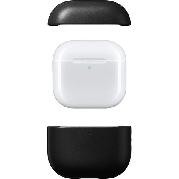 Nomad-Modern-Leather-pouzdro-Apple-Airpods-4-cerne