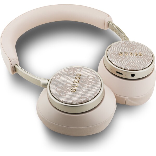 Guess-PU-Leather-4G-Classic-Logo-ENC-bezdratova-sluchatka-ruzova