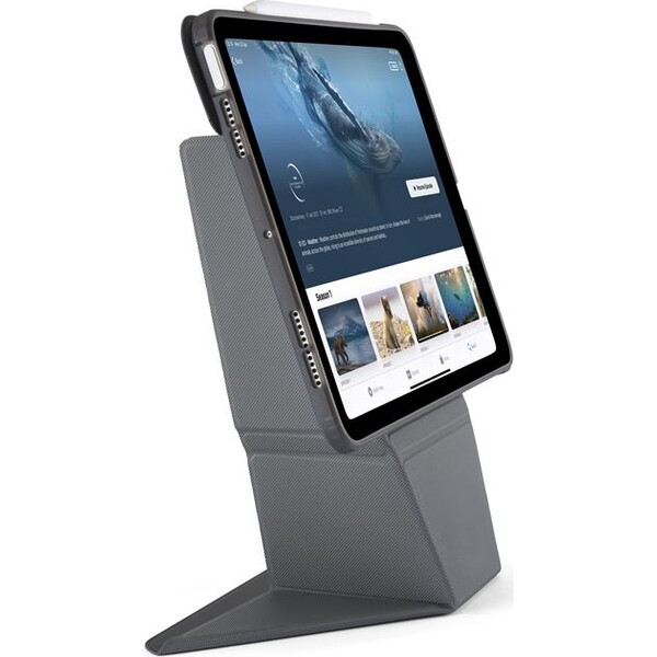 Pipetto-Origami-No6-Stand-pouzdro-iPad-Air-11-2026-2025-2024-iPad-Air-10-9-2022-2020-cerne