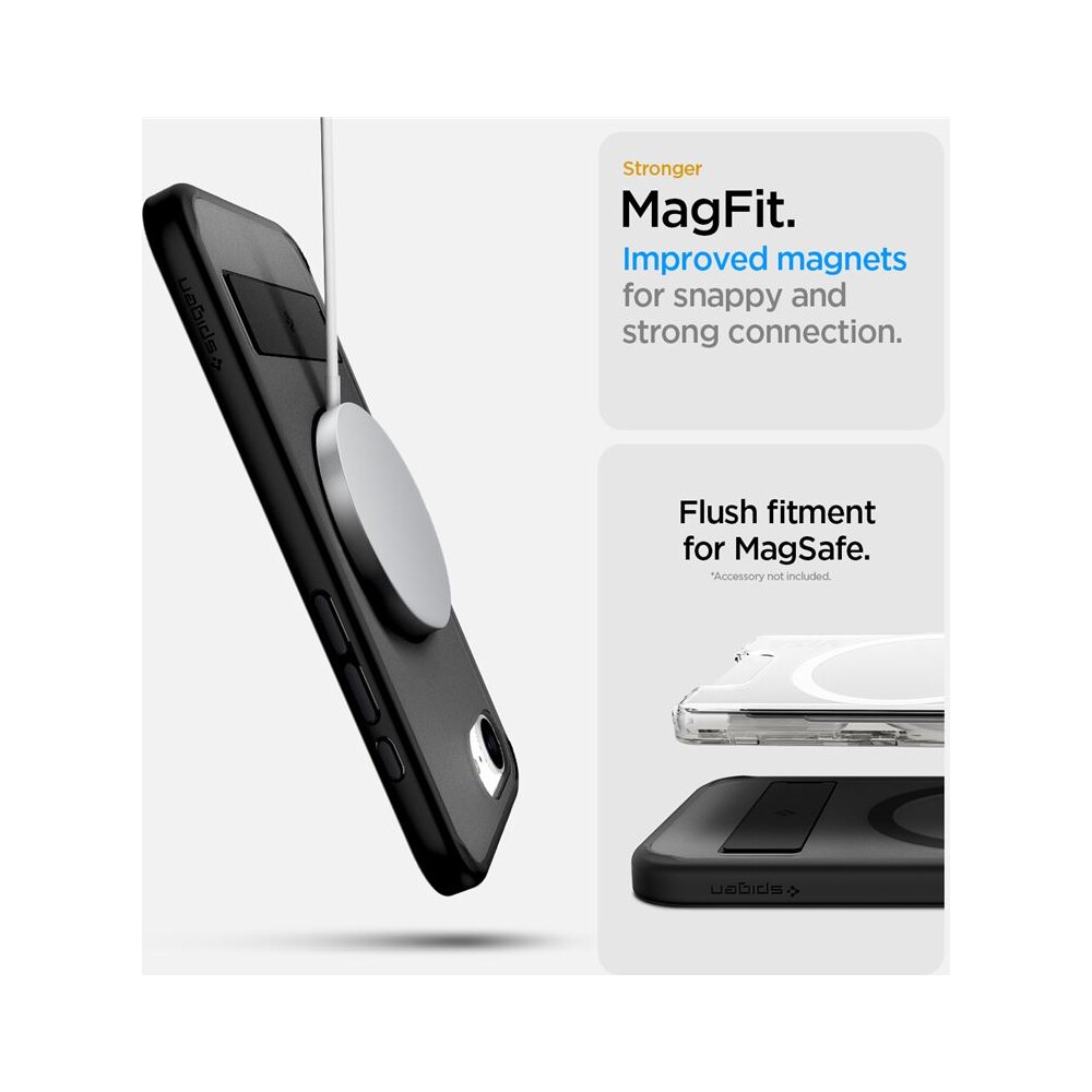 Spigen-Ultra-Hybrid-S-MagSafe-kryt-iPhone-17e-16e-frost-black